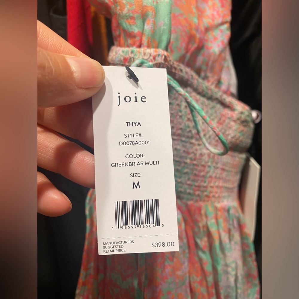 JOIE multi color THYA DRESS - Picture 7 of 8
